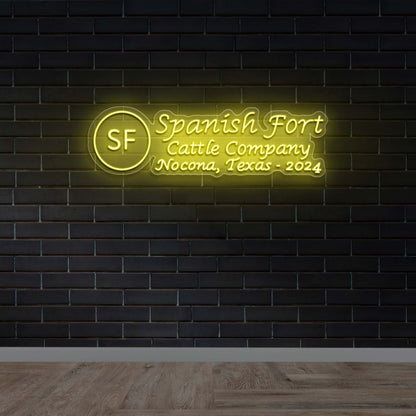 Spanish Fort - Premium Neon Artwork
