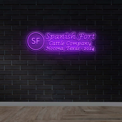 Spanish Fort - Premium Neon Artwork