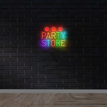 Party Store - Premium Neon Artwork