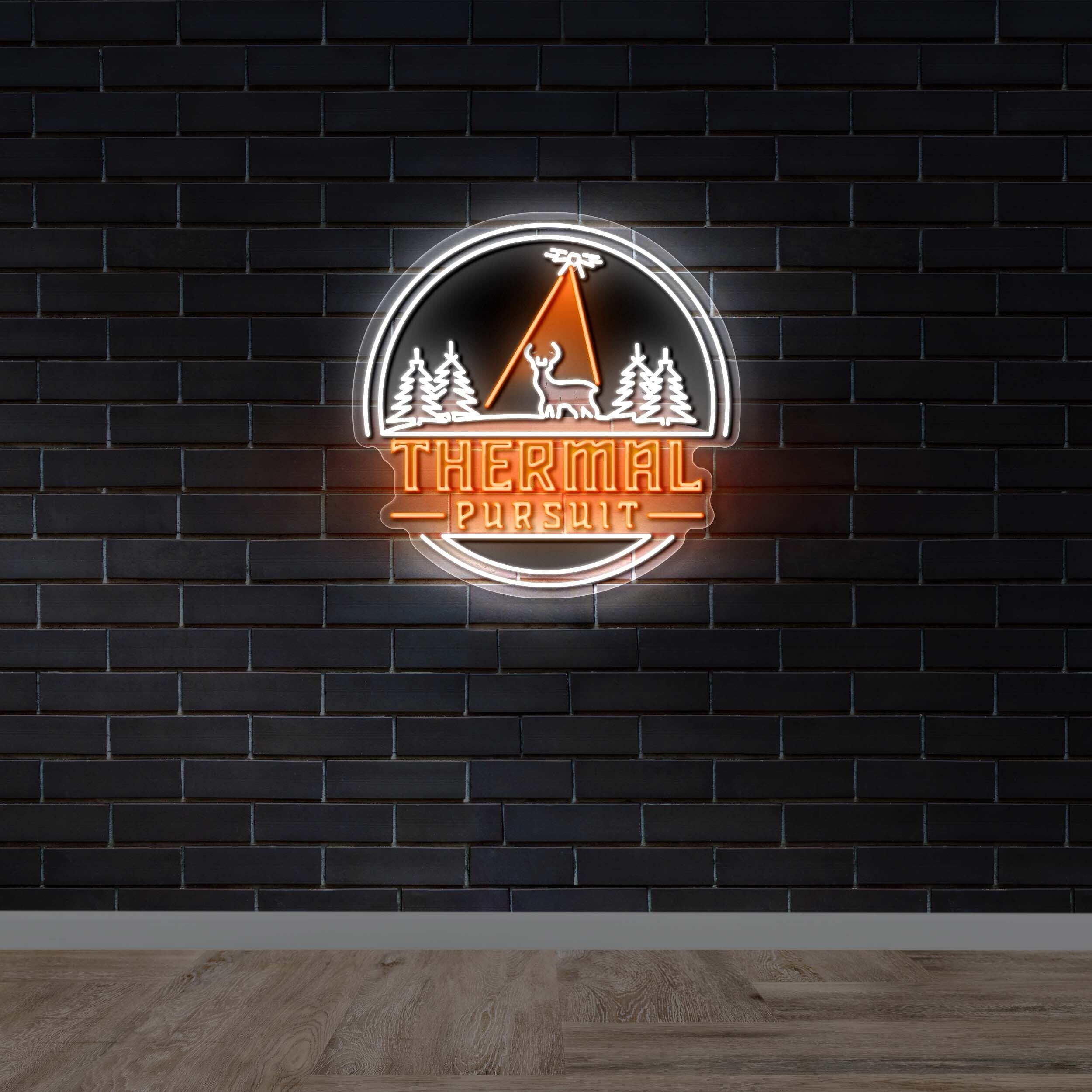 THERMAL PURSUIT - Premium Neon Artwork
