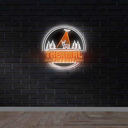 THERMAL PURSUIT - Premium Neon Artwork