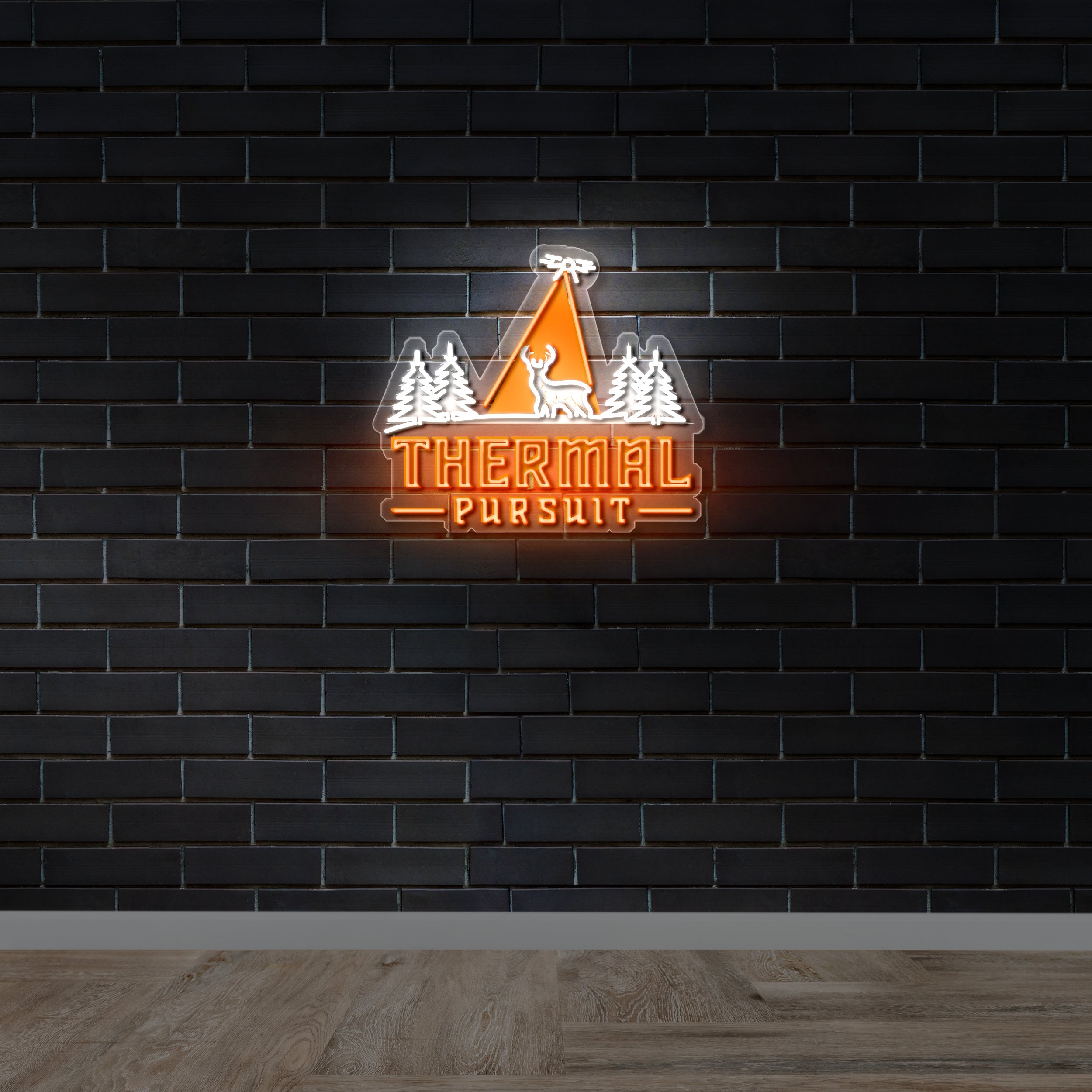 Thermal Pursuit | 2nd Version - Premium Neon Artwork