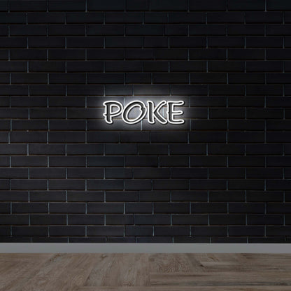 POKE - Premium Neon Artwork