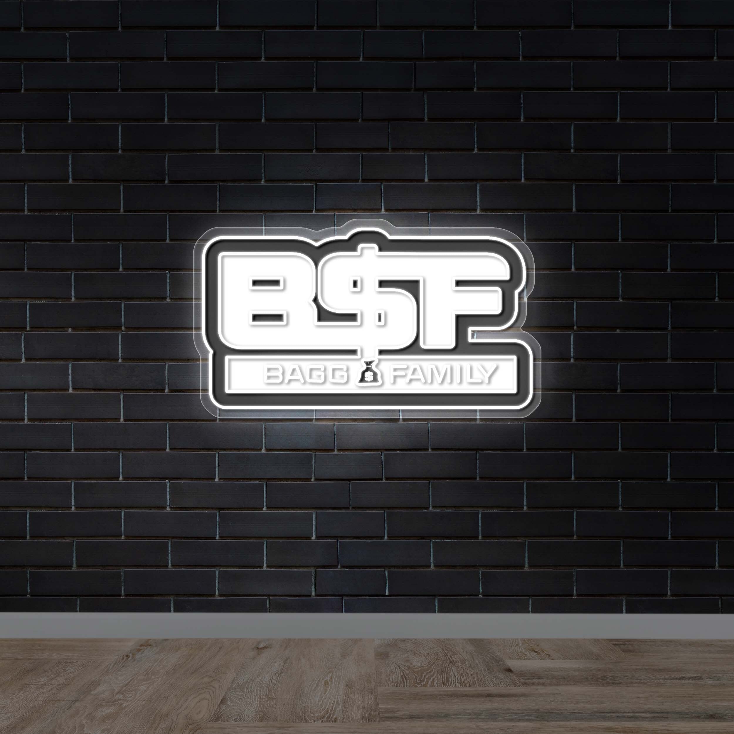 B$F - Premium Neon Artwork