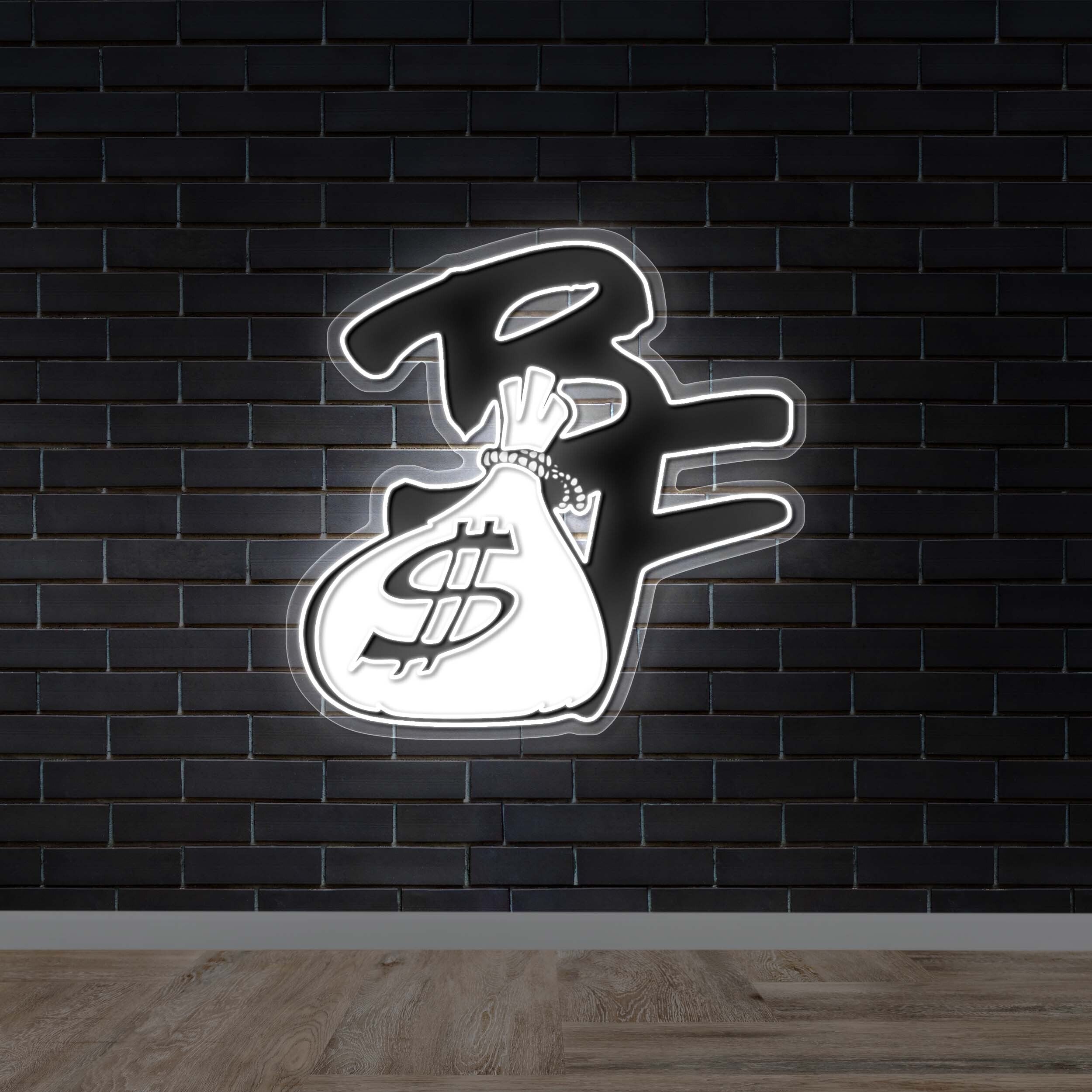 B$F | 3rd Version - Premium Neon Artwork