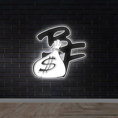 B$F | 3rd Version - Premium Neon Artwork