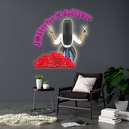 J@$$ty!ez N de$ignzz - Premium Neon Artwork