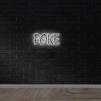 POKE - Premium Neon Artwork