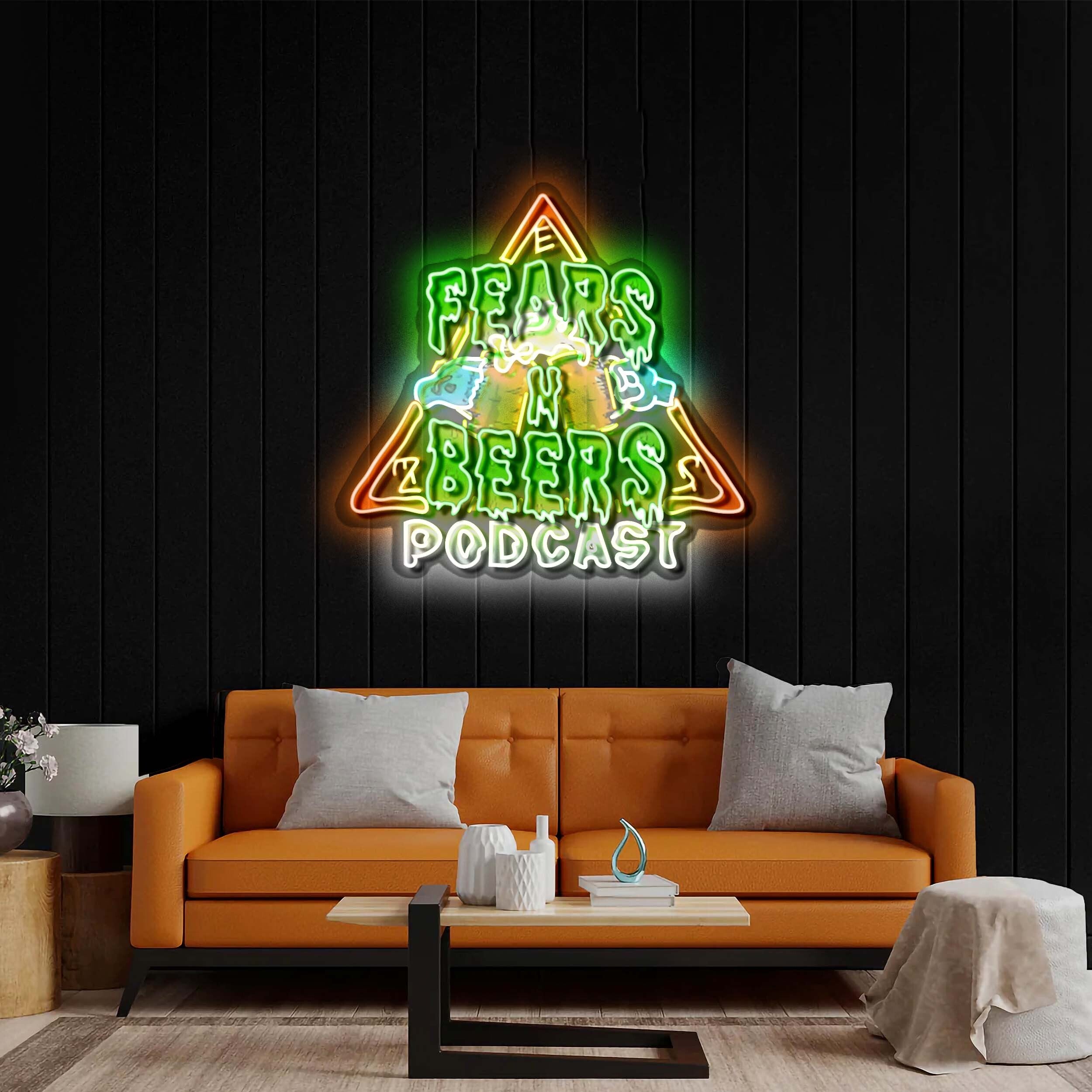 FEARS N' BEERS - Premium Neon Artwork