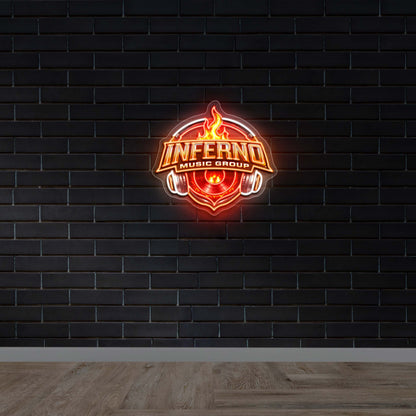 INFERNO - Premium Neon Artwork