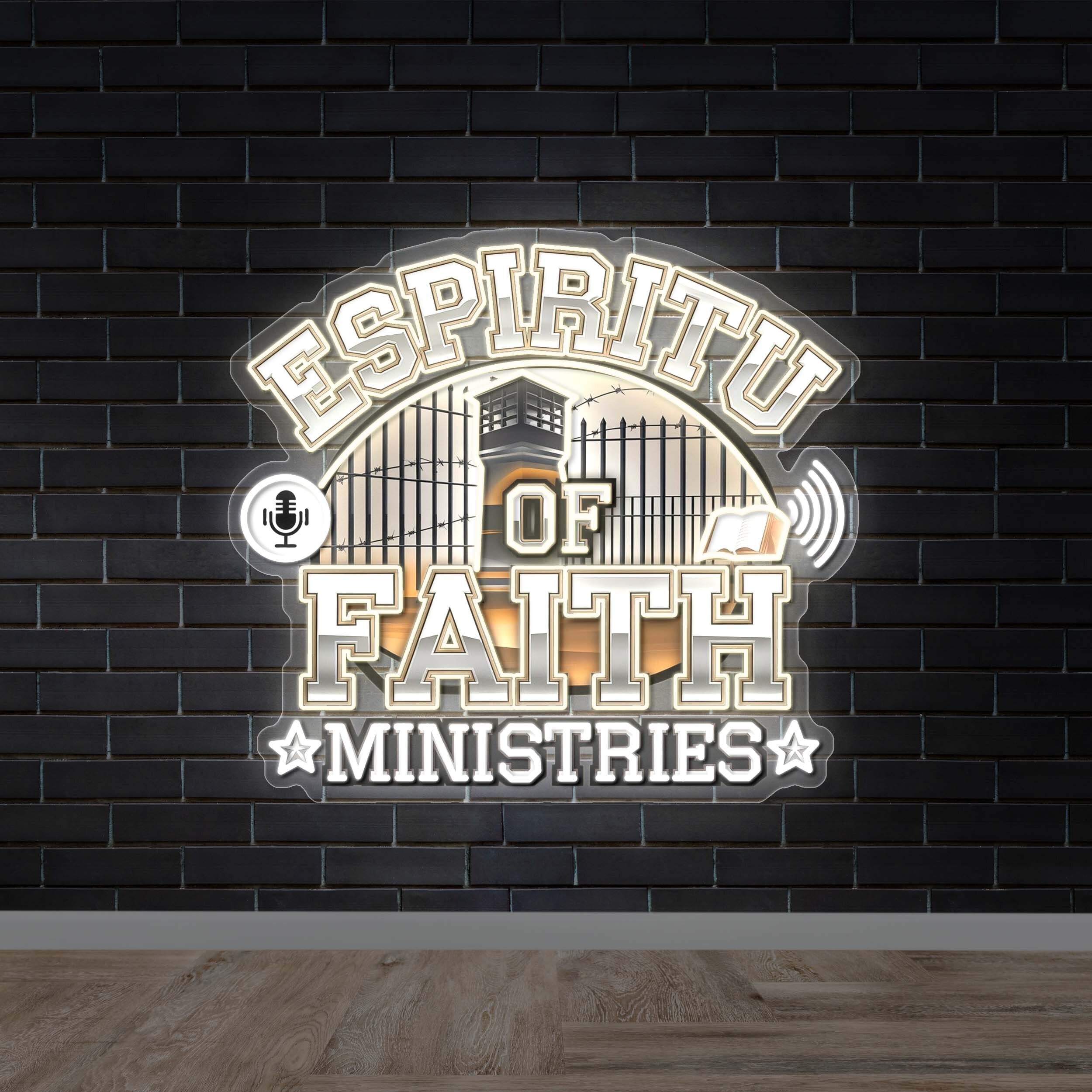 Espiritu of Faith Ministries - Premium Neon Artwork
