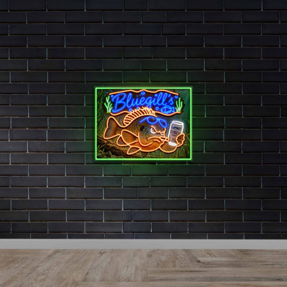 Bluegill's - Premium Neon Artwork