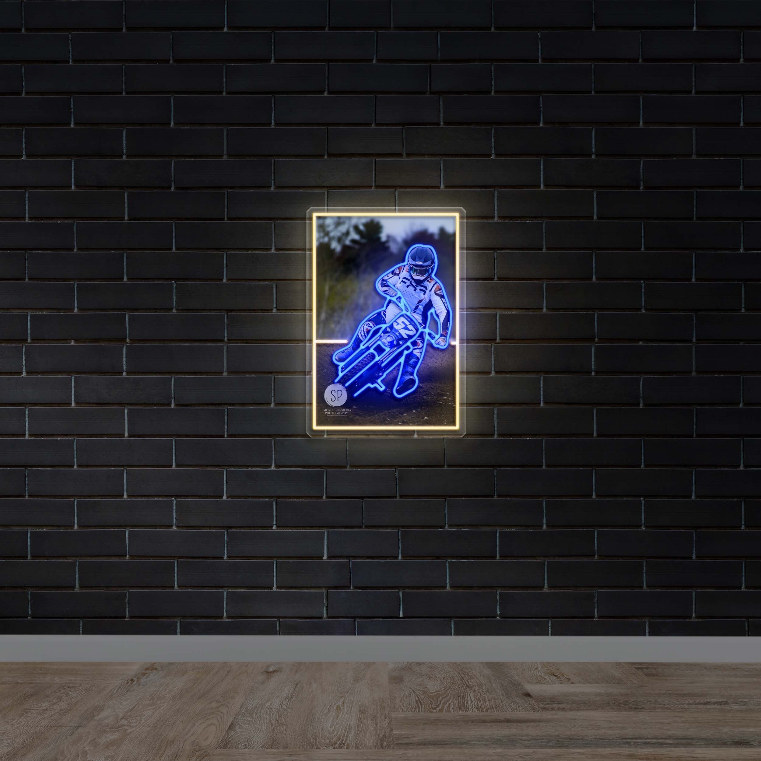 Motocross - Premium Neon Artwork
