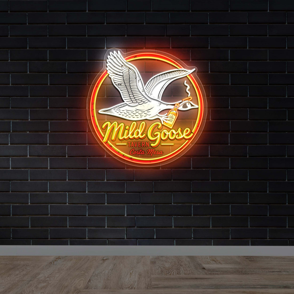 Mild Goose Tavern Costa Mesa - Premium Neon Artwork
