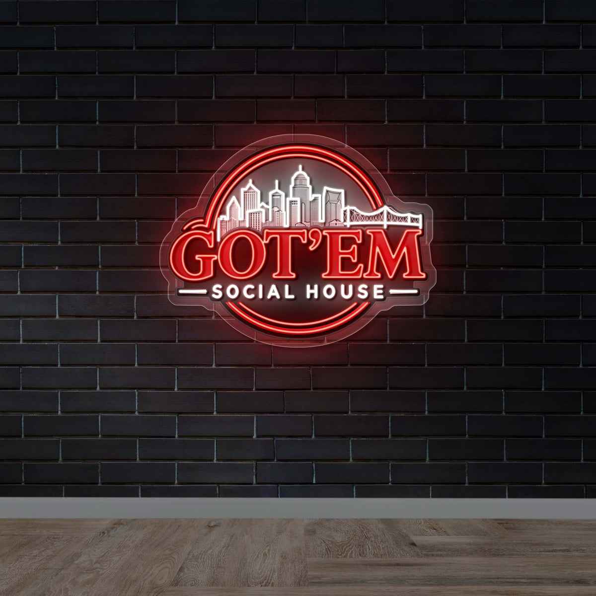 Got'em Social House - Premium Neon Artwork