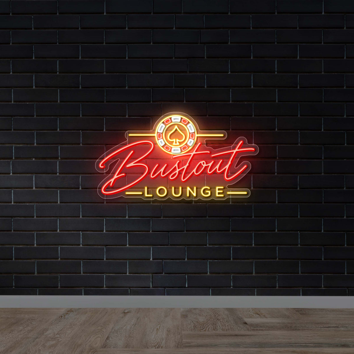 Bustout Lounge - Premium Neon Artwork