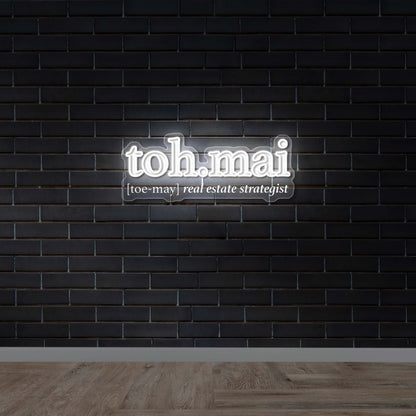 toh.mai - Premium Neon Artwork
