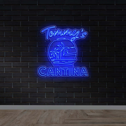 Tommy’s Cantina - Premium Neon Artwork
