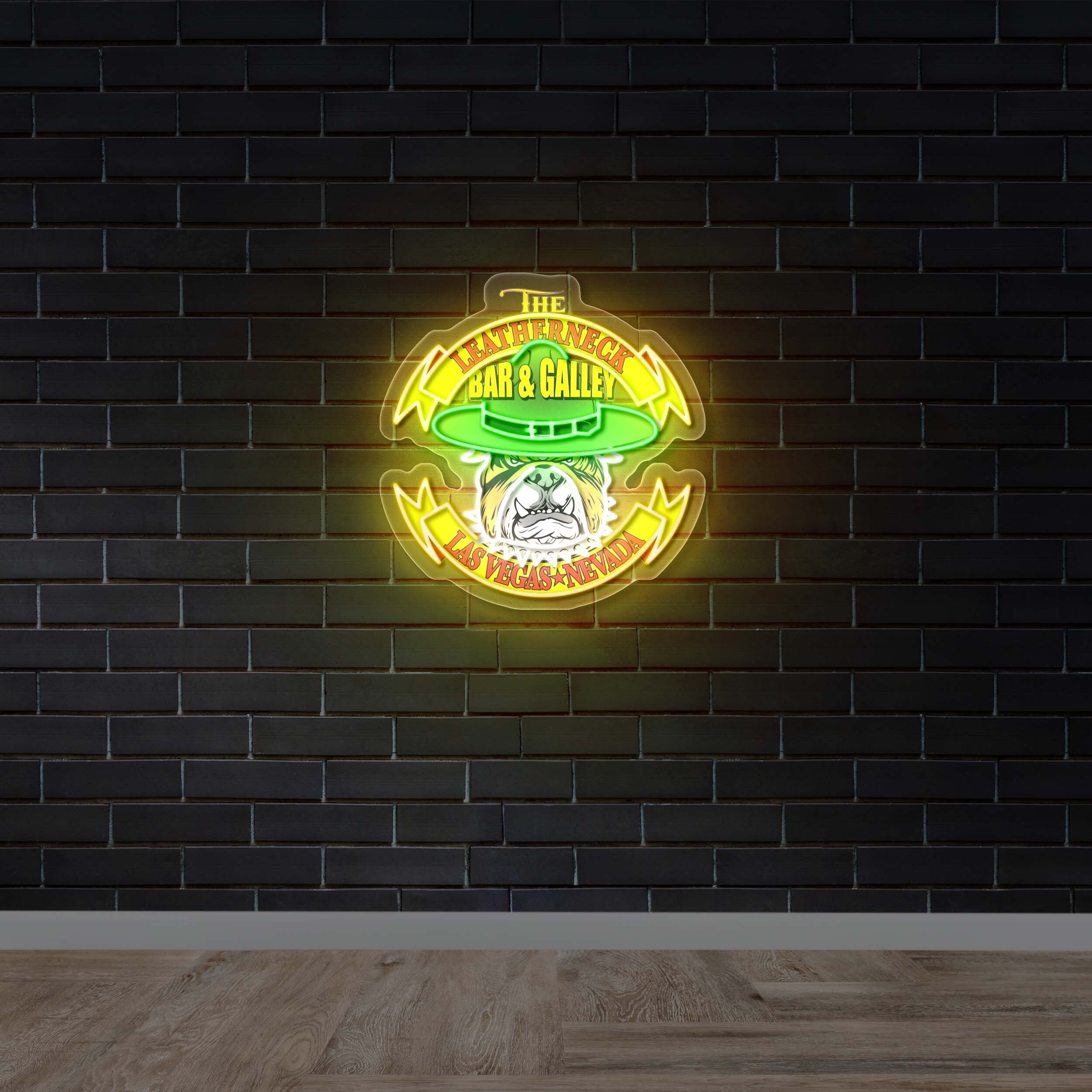 The Leatherneck Bar & Galley - Premium Neon Artwork