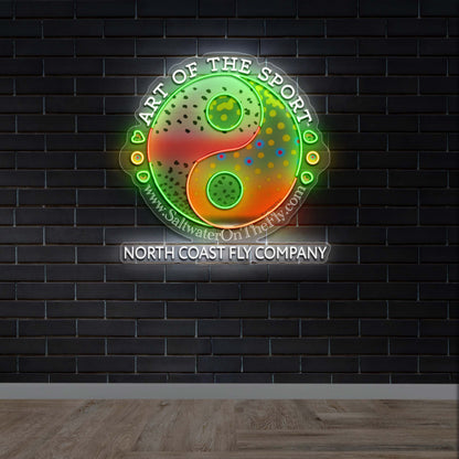 ART OF THE SPORT (version 2) - Premium Neon Artwork