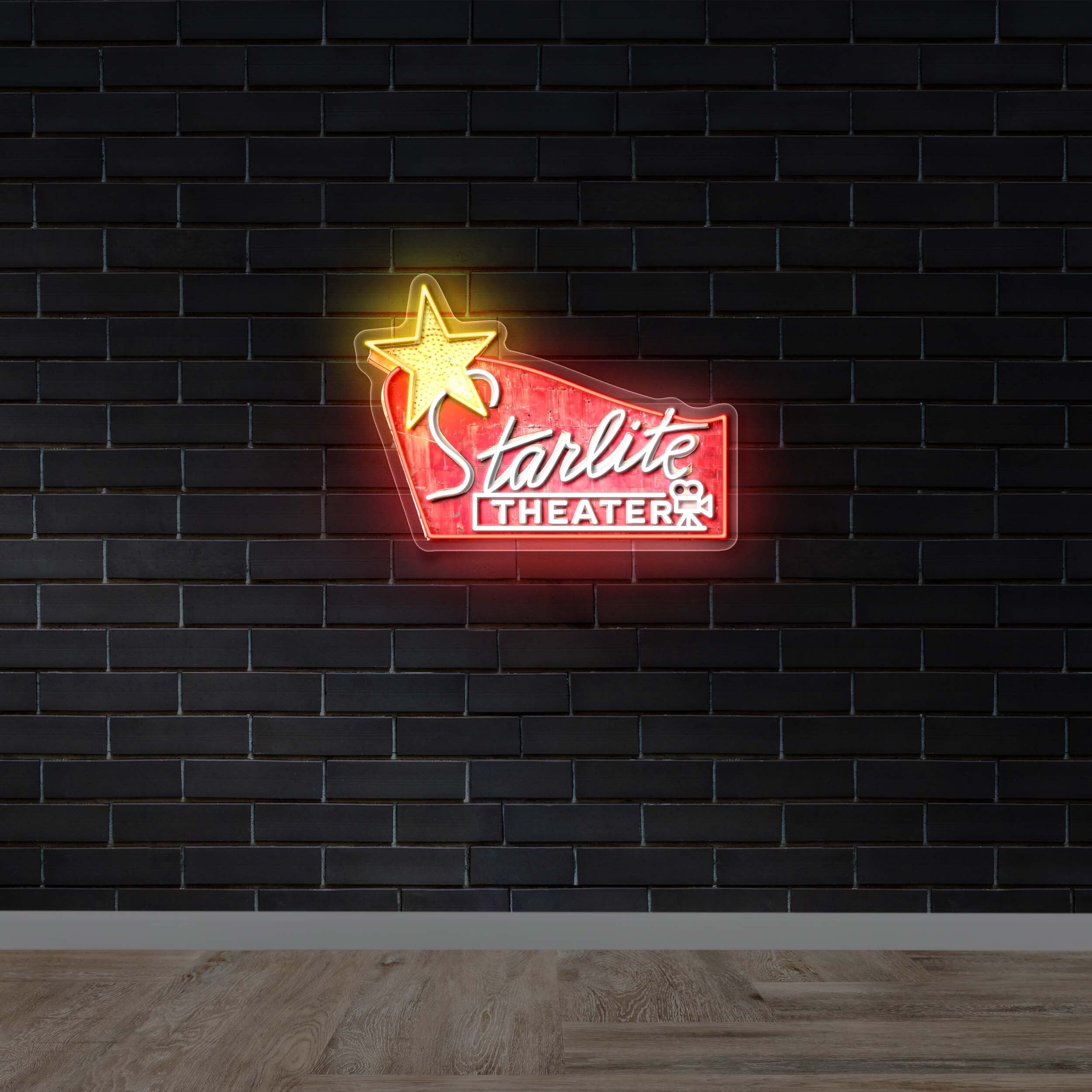 Starlite Theater - Premium Neon Artwork