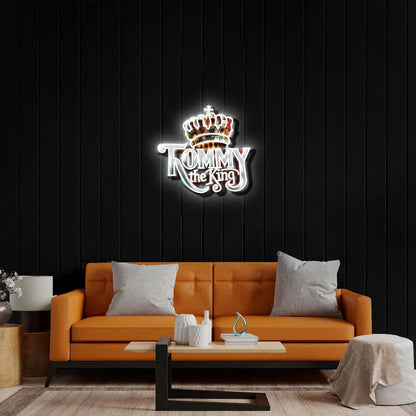 Tommy The King - Premium Neon Artwork