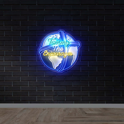 TOMMY THE ENCOURAGER - Premium Neon Artwork