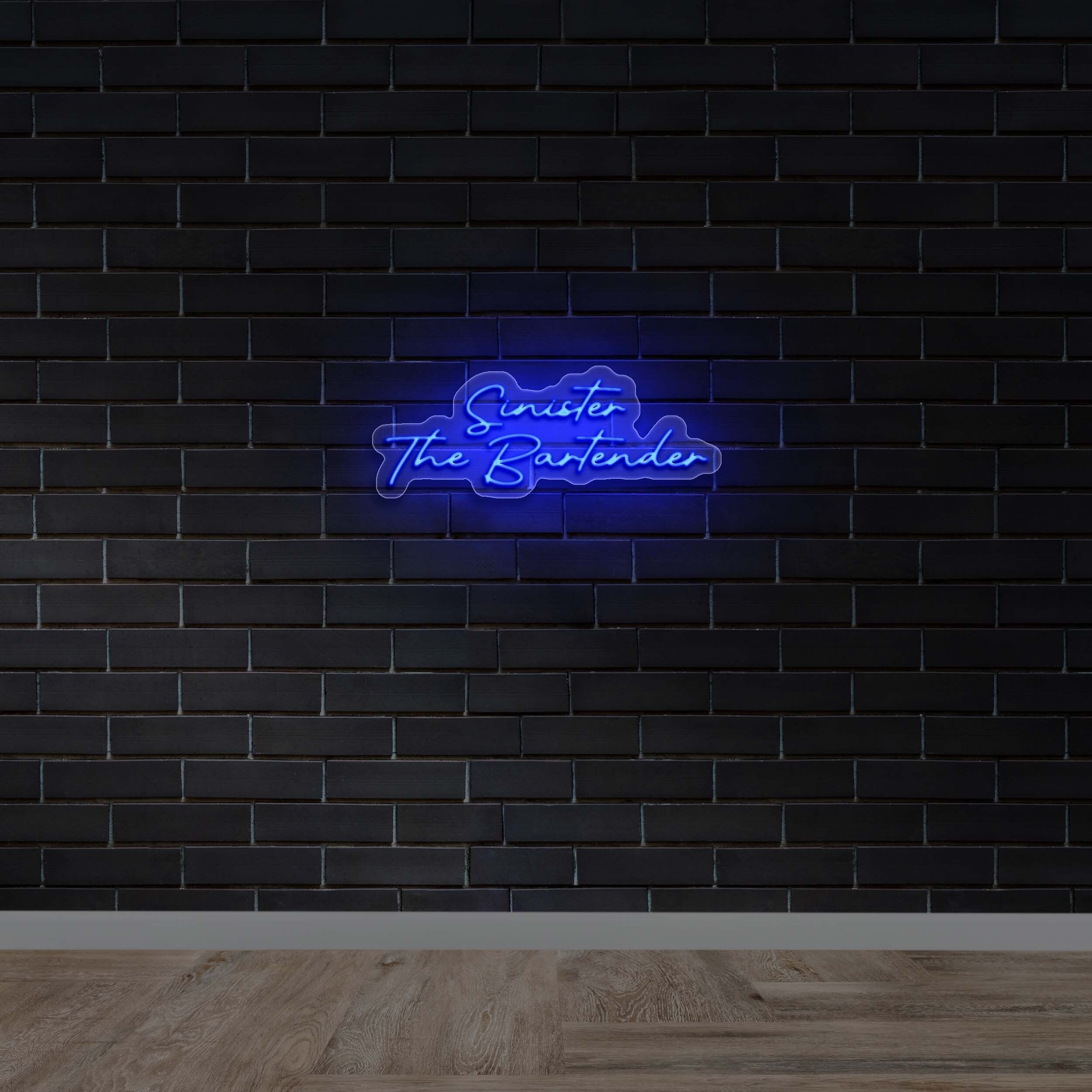 Sinister The Bartender - Premium Neon Artwork