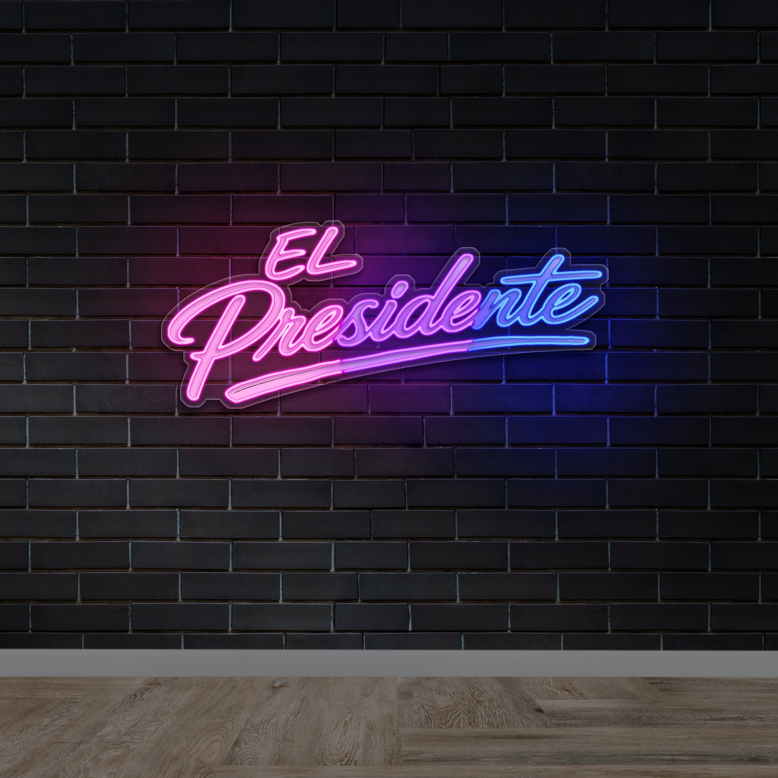EL PRESIDENTE - Premium Neon Artwork