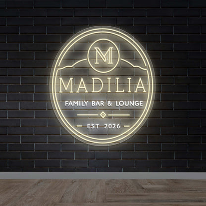 MADILIA FAMILY BAR & LOUNGE - Premium Neon Artwork