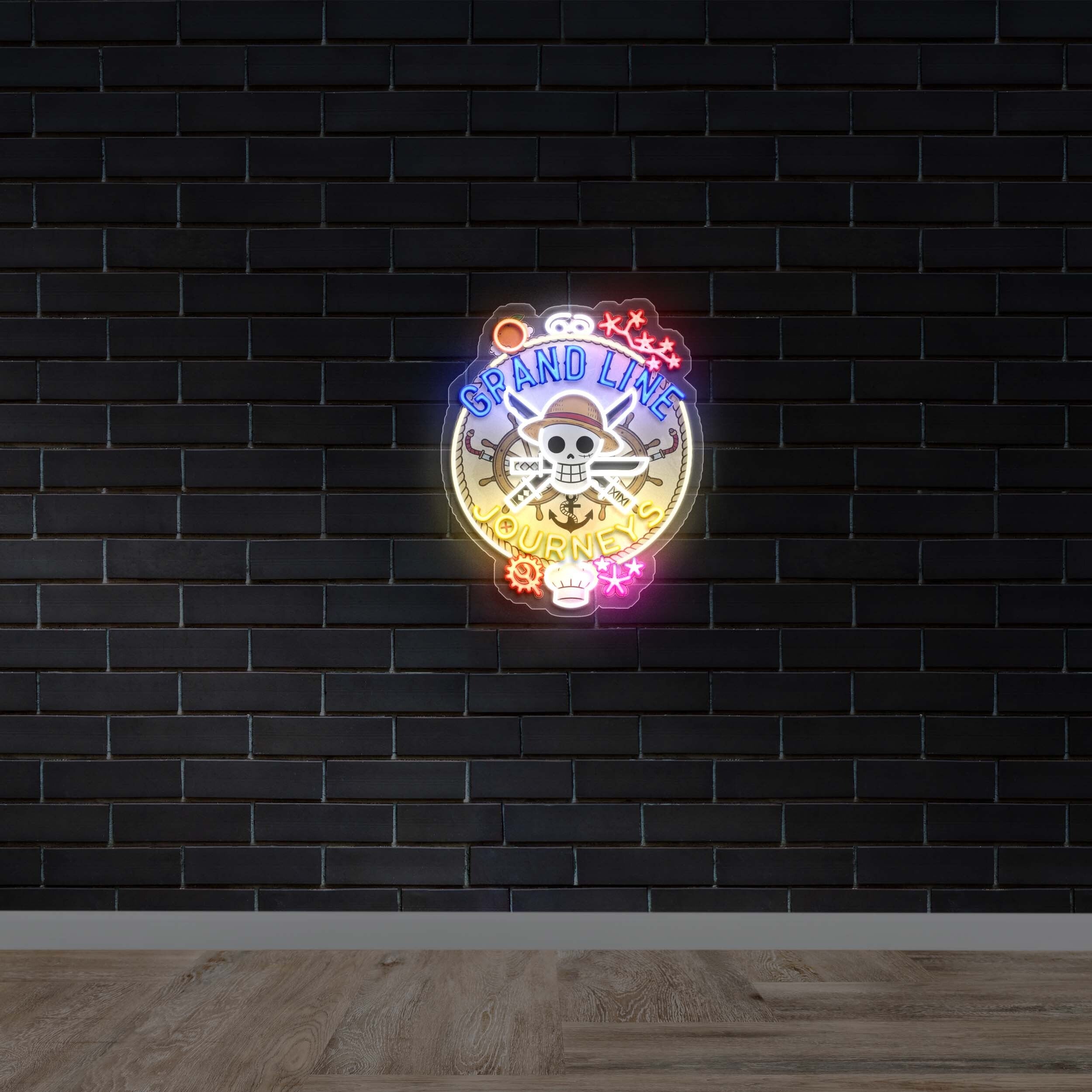 Grand Line Journeys - Premium Neon Artwork