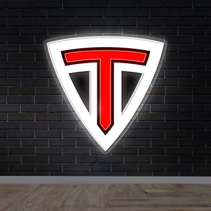 T - Premium Neon Artwork