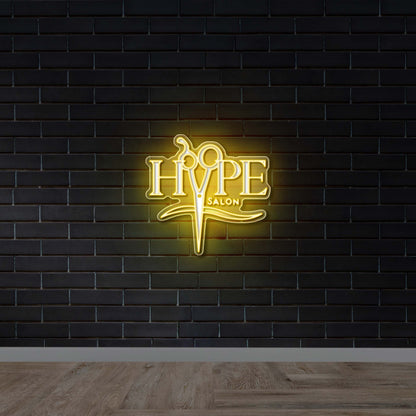 Hype Salon -  Premium Neon Artwork