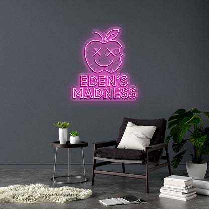 EDEN'S MADNESS - Premium Neon Artwork
