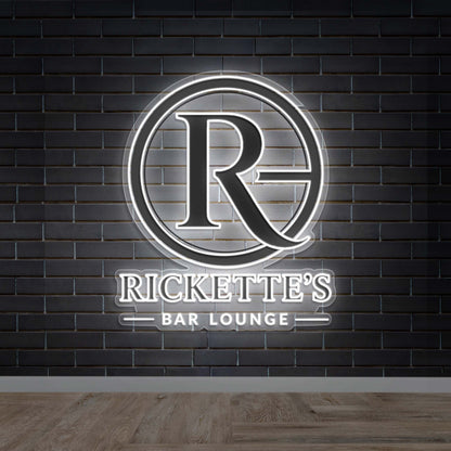 RICKETTE'S BAR LOUNGE - Premium Neon Artwork
