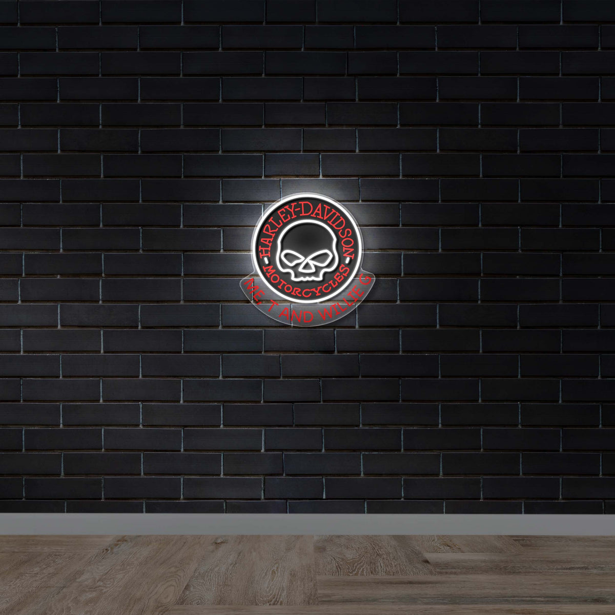 HARLEY DAVIDSON MOTORCYLCES | 2nd Version - Premium Neon Artwork