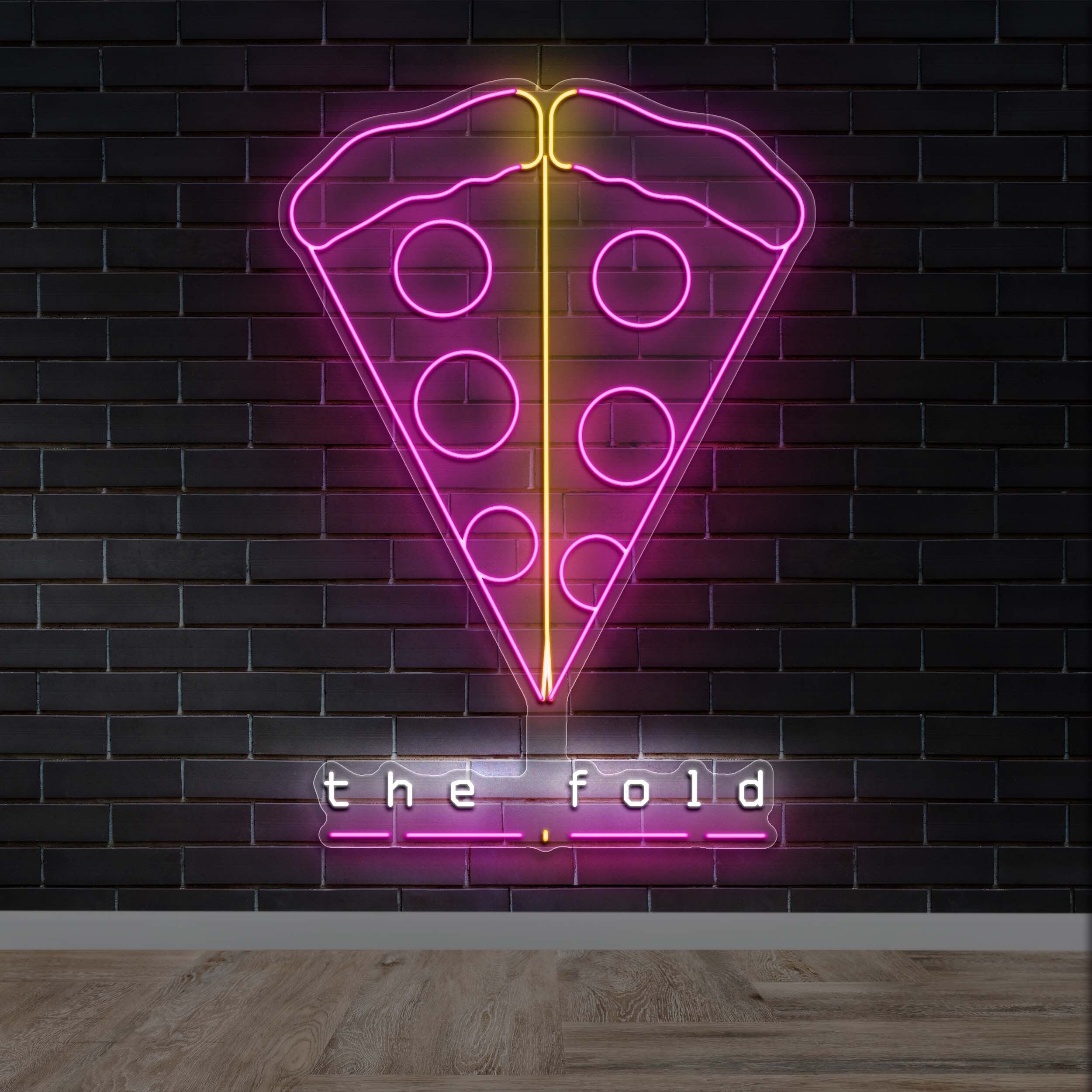 The Fold - Premium Neon Artwork