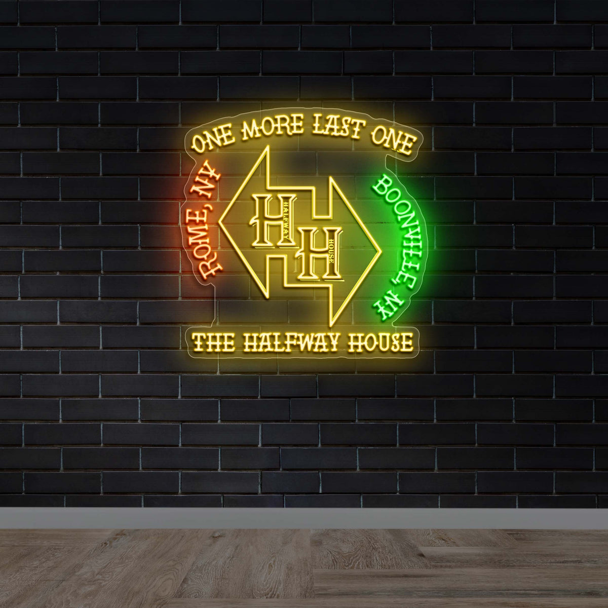 The Halfway House - Premium Neon Artwork