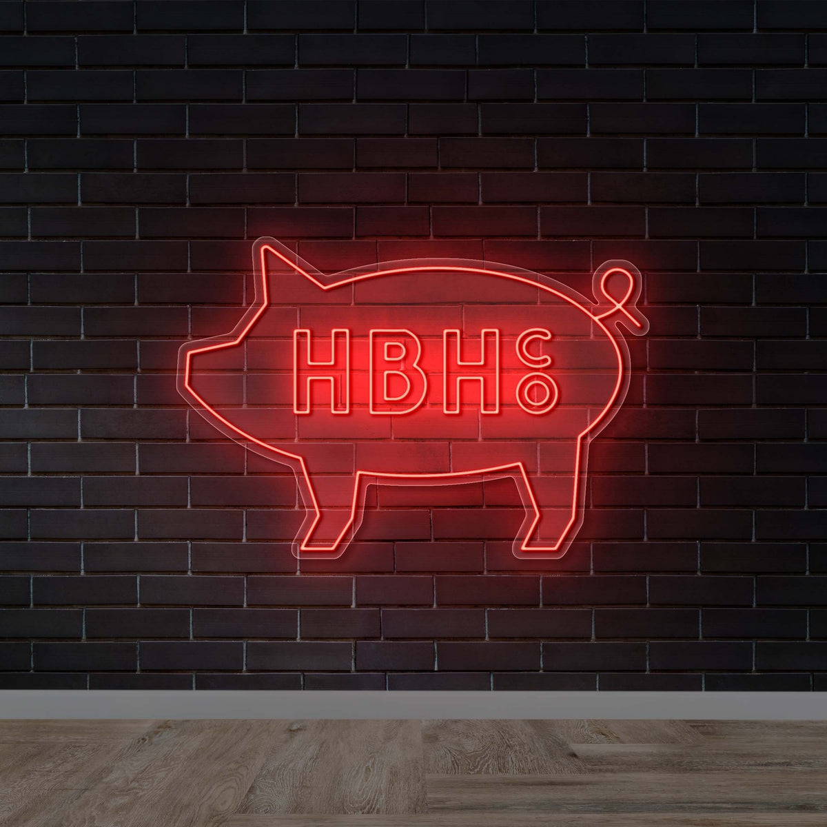 HBH Co. Pig - Premium Neon Artwork