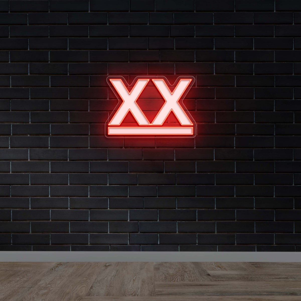 XX Cattle Brand - Premium Neon Artwork