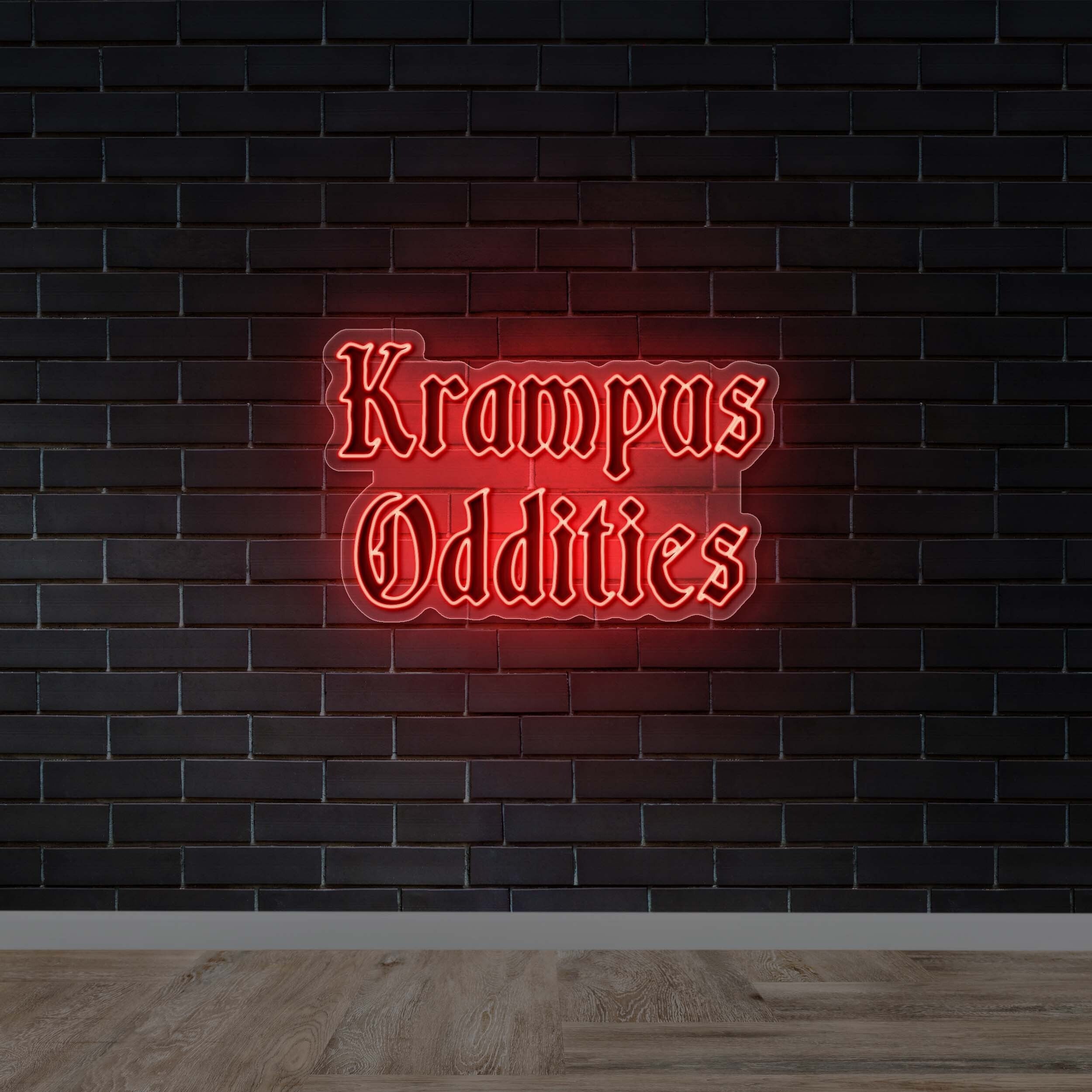 Krampus Oddities - Premium Neon Artwork