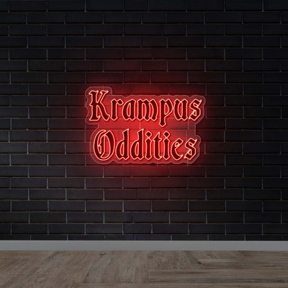 Krampus Oddities - Premium Neon Artwork