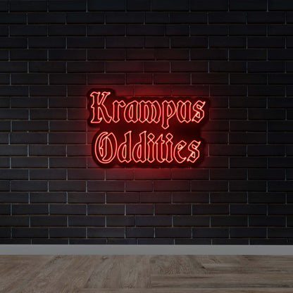 Krampus Oddities - Premium Neon Artwork