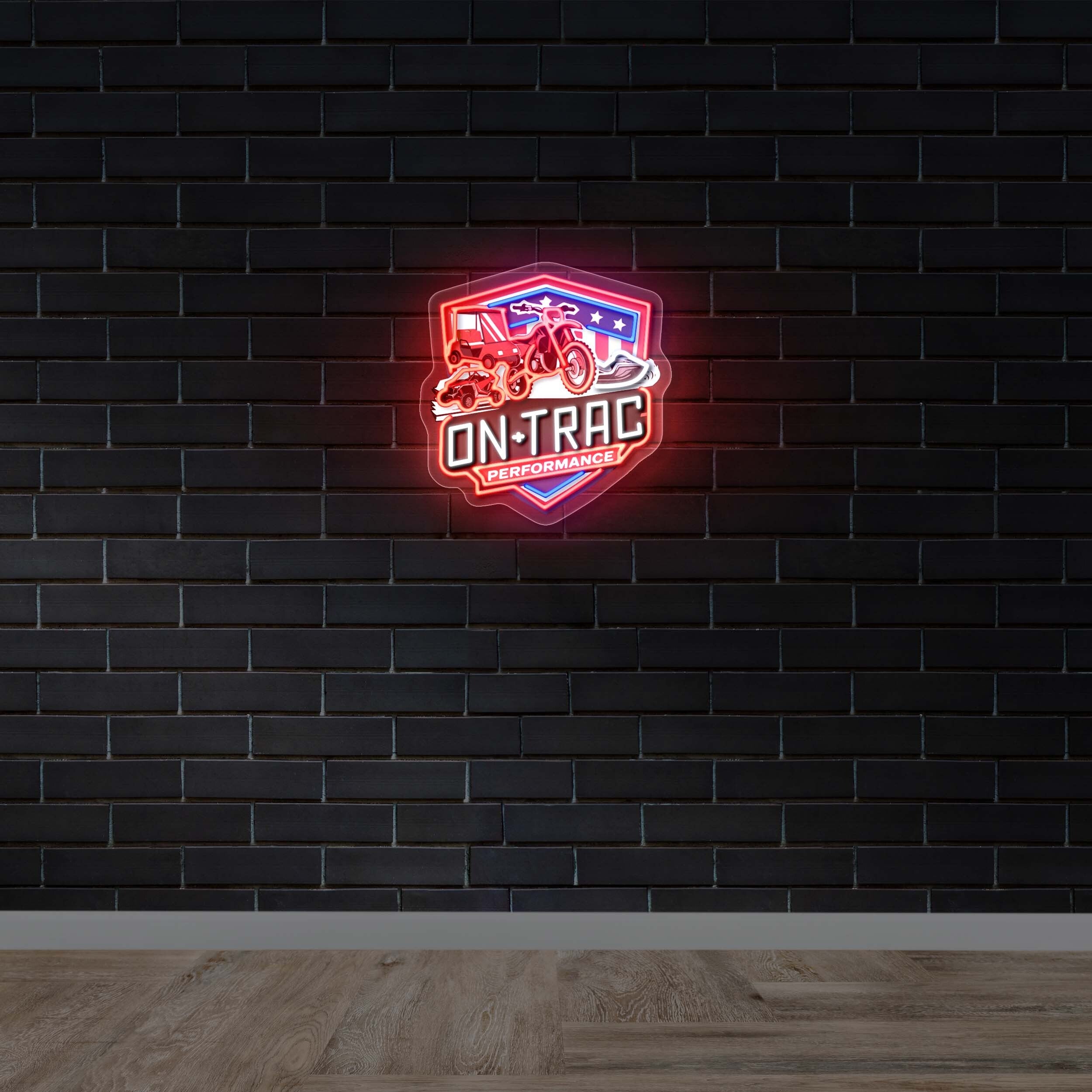 ON-TRAC - Premium Neon Artwork