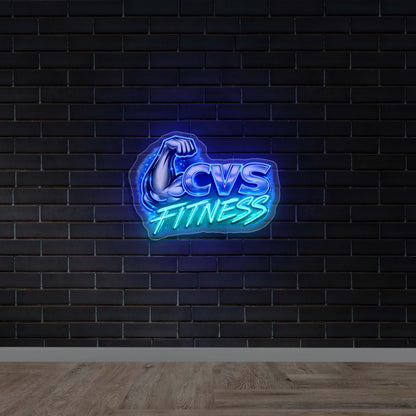 CVS FITNESS - Premium Neon Artwork