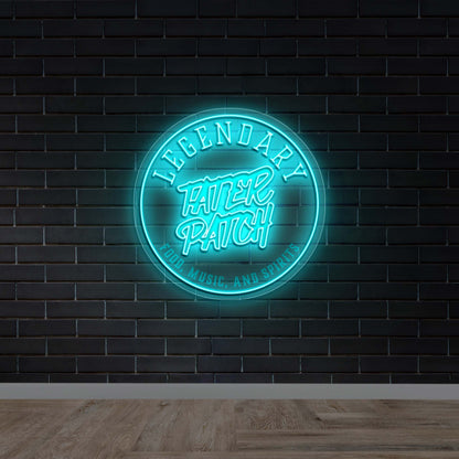 Legendary Tater Patch - Premium Neon Artwork