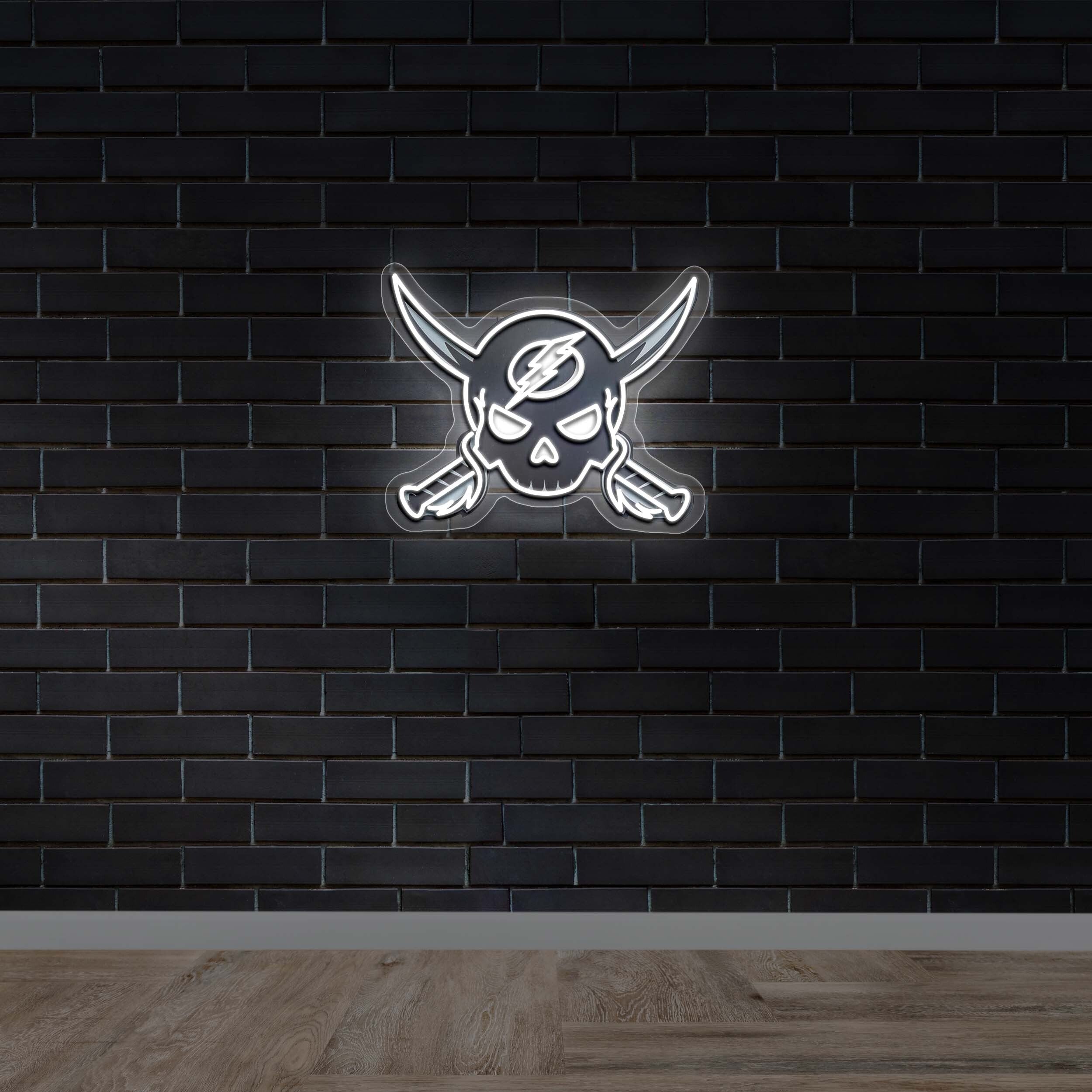 Gasparilla Pirate - Premium Neon Artwork