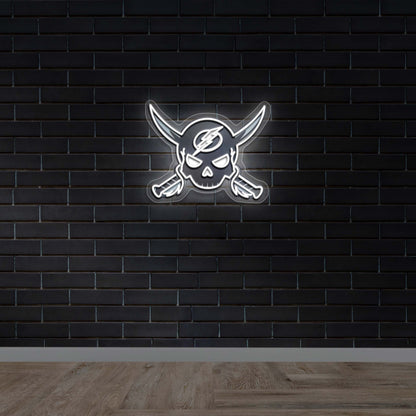 Gasparilla Pirate - Premium Neon Artwork