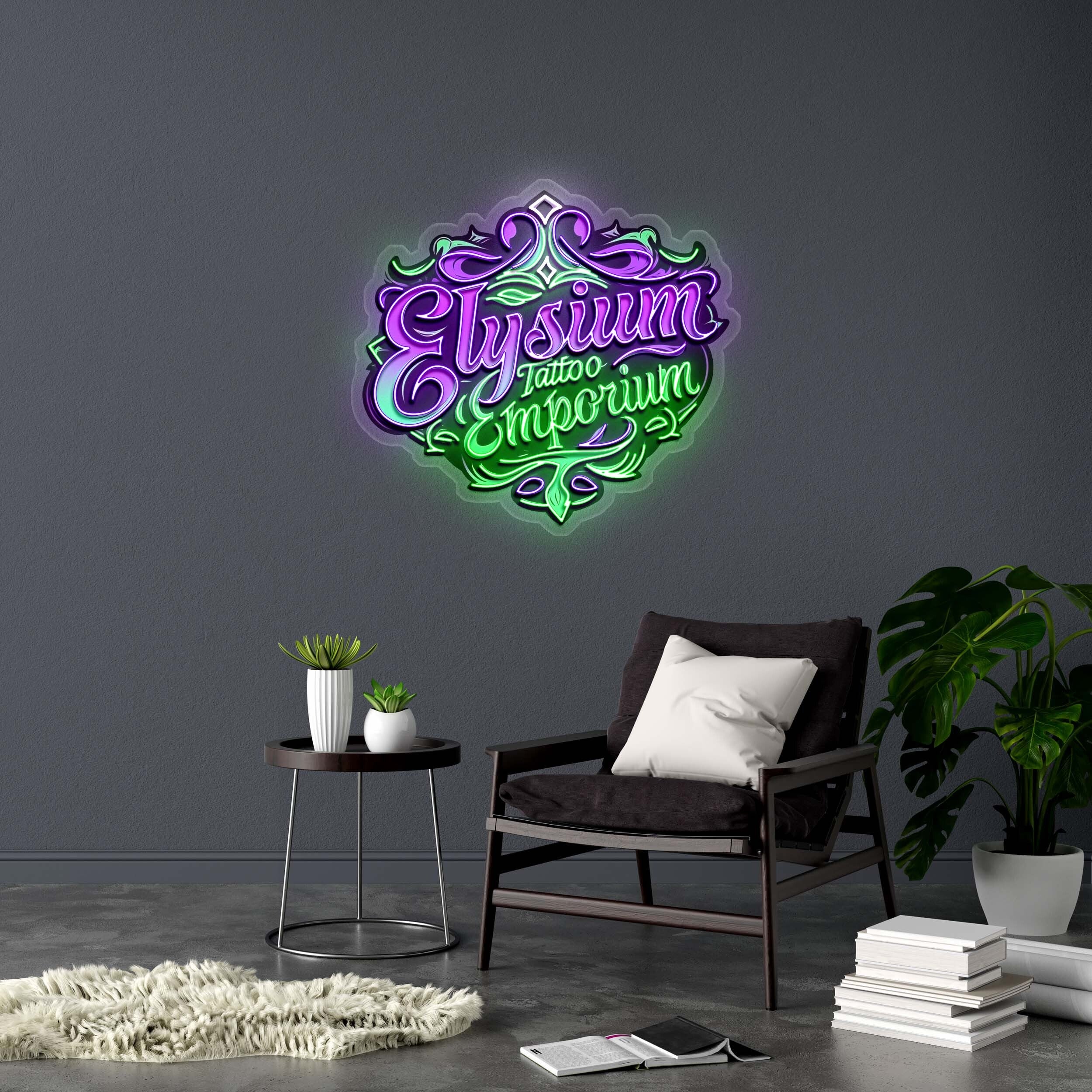 Elysium Tattoo Emporium - Premium Neon Artwork