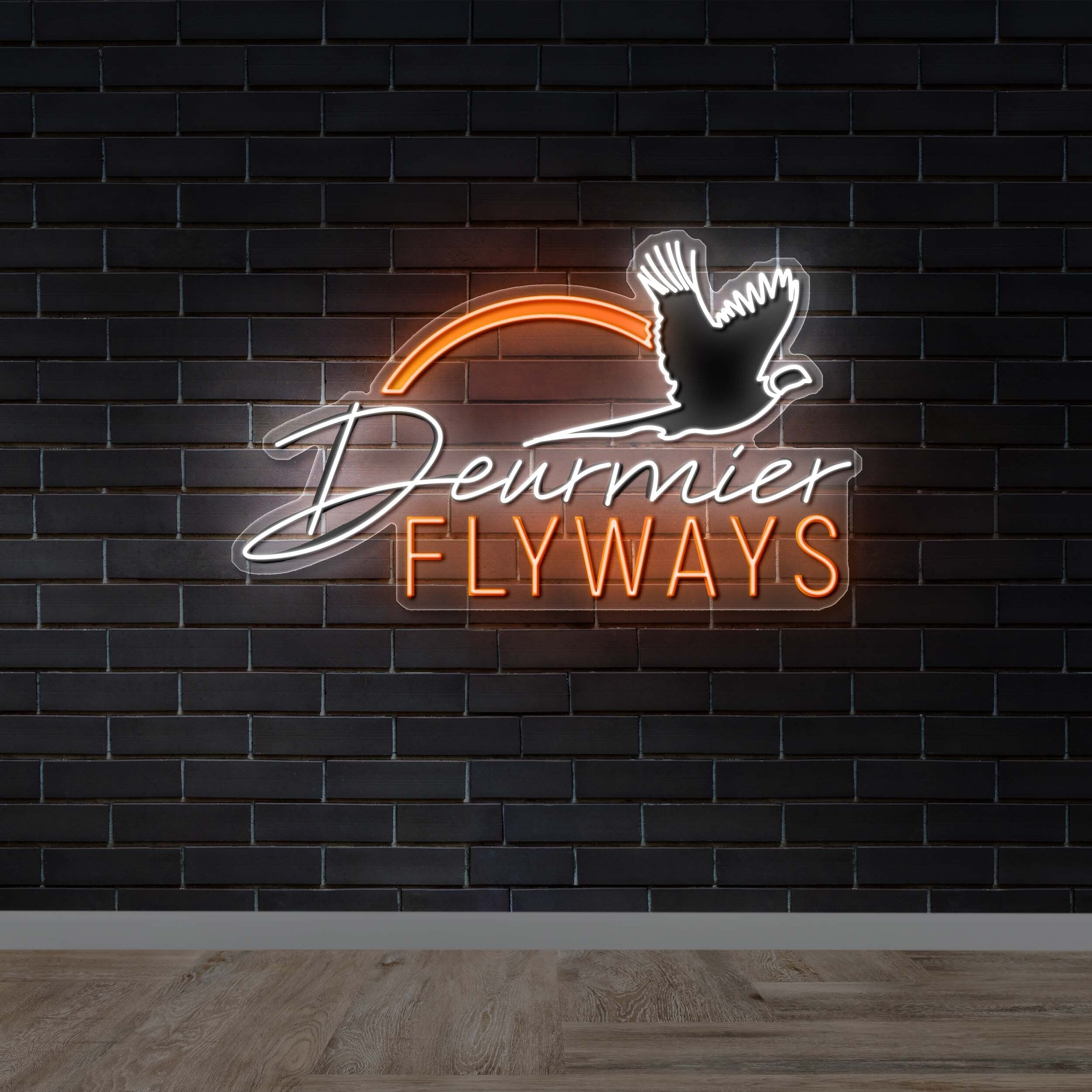 Deurmier Flyways - Premium Neon Artwork